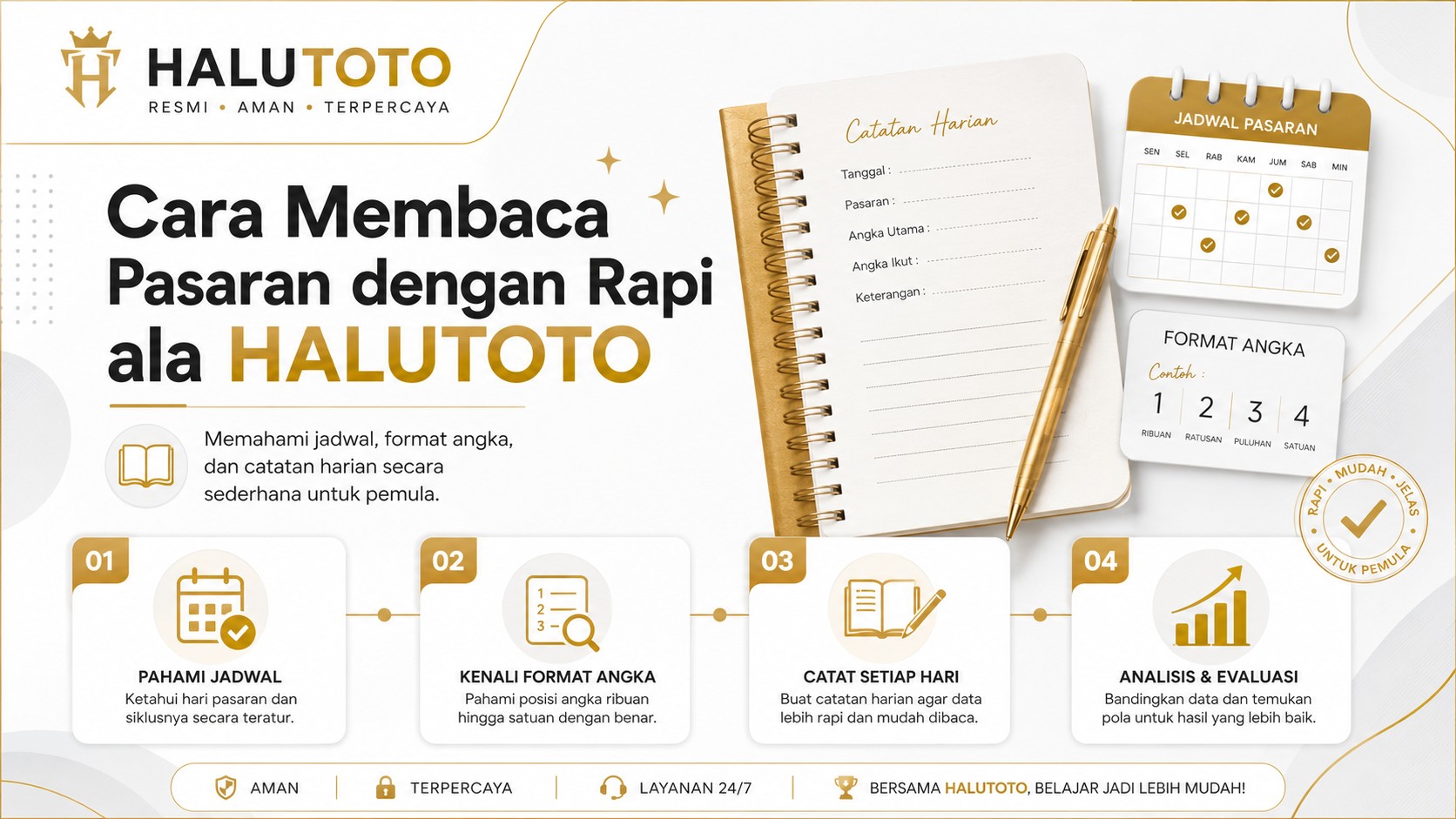 HALUTOTO Official: Portal Artikel Toto Online yang Rapi untuk Pembaca Baru