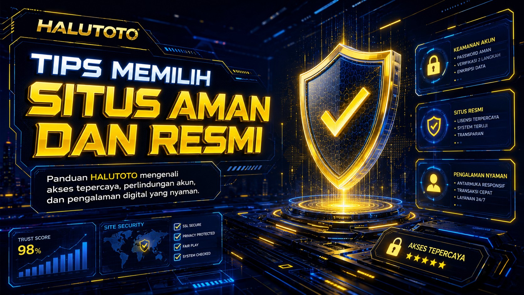 Cara Mengenali Link Resmi HALUTOTO Sebelum Login atau Daftar